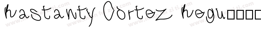 Rastanty Cortez Regu字体转换